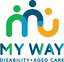 My Way Disability and Aged Care logo